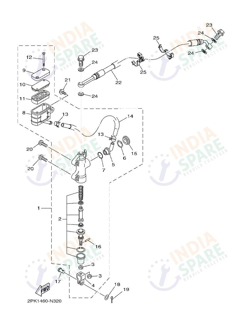 REAR MASTER CYLINDER